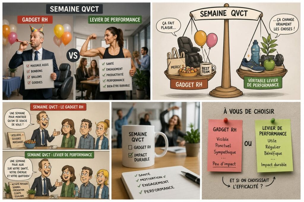 Semaine QVCT sport en entreprise performance durable